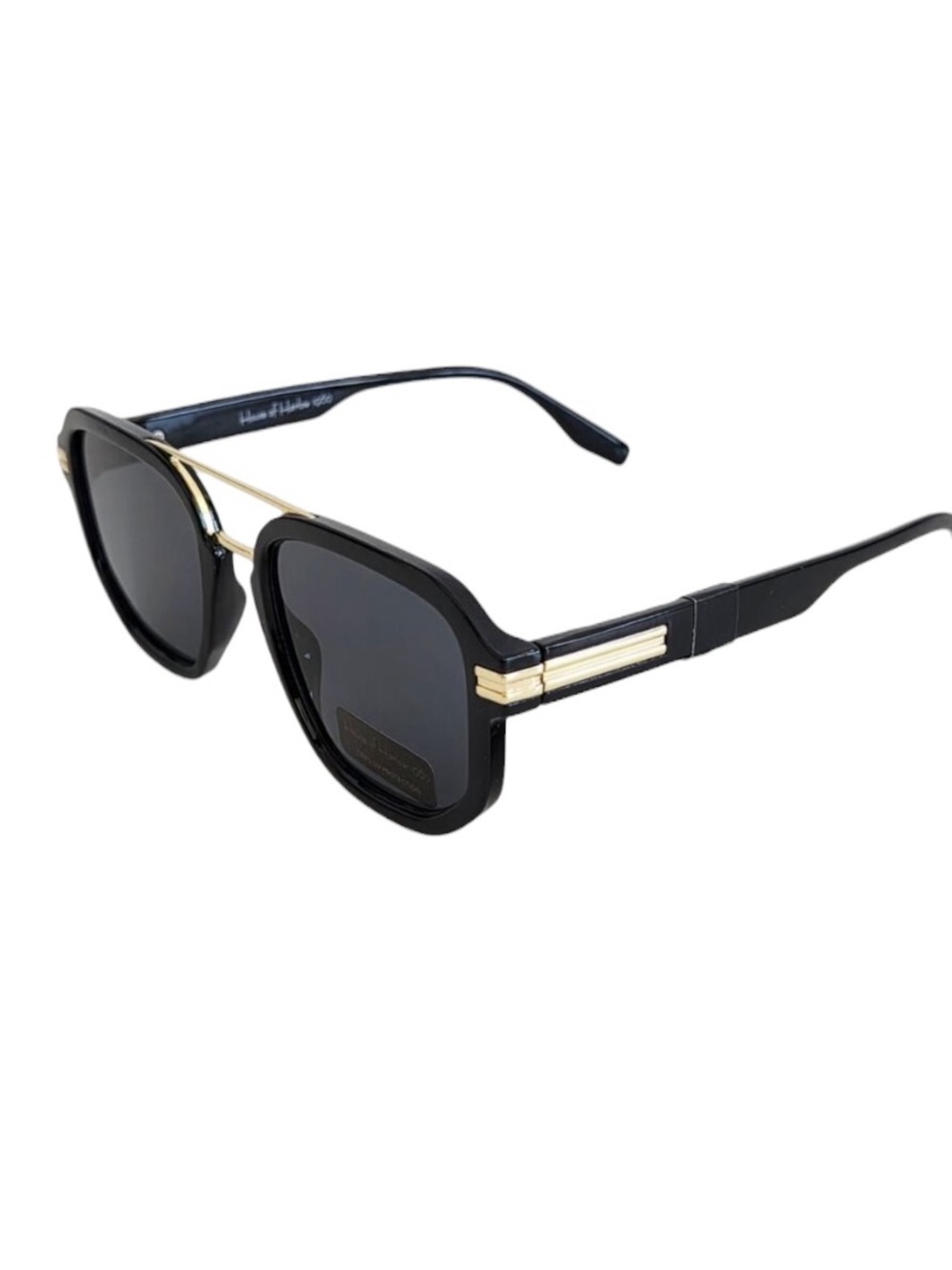House of Harlow 1960 Squared Oval Double Bridge Cat Eye Sunglasses